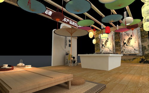 影旅汇网络在旅游食品展中的3D展位设计 打造沉浸式品牌体验